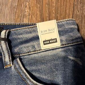 Judy Blue High Rise Denim Jean shorts 1XL